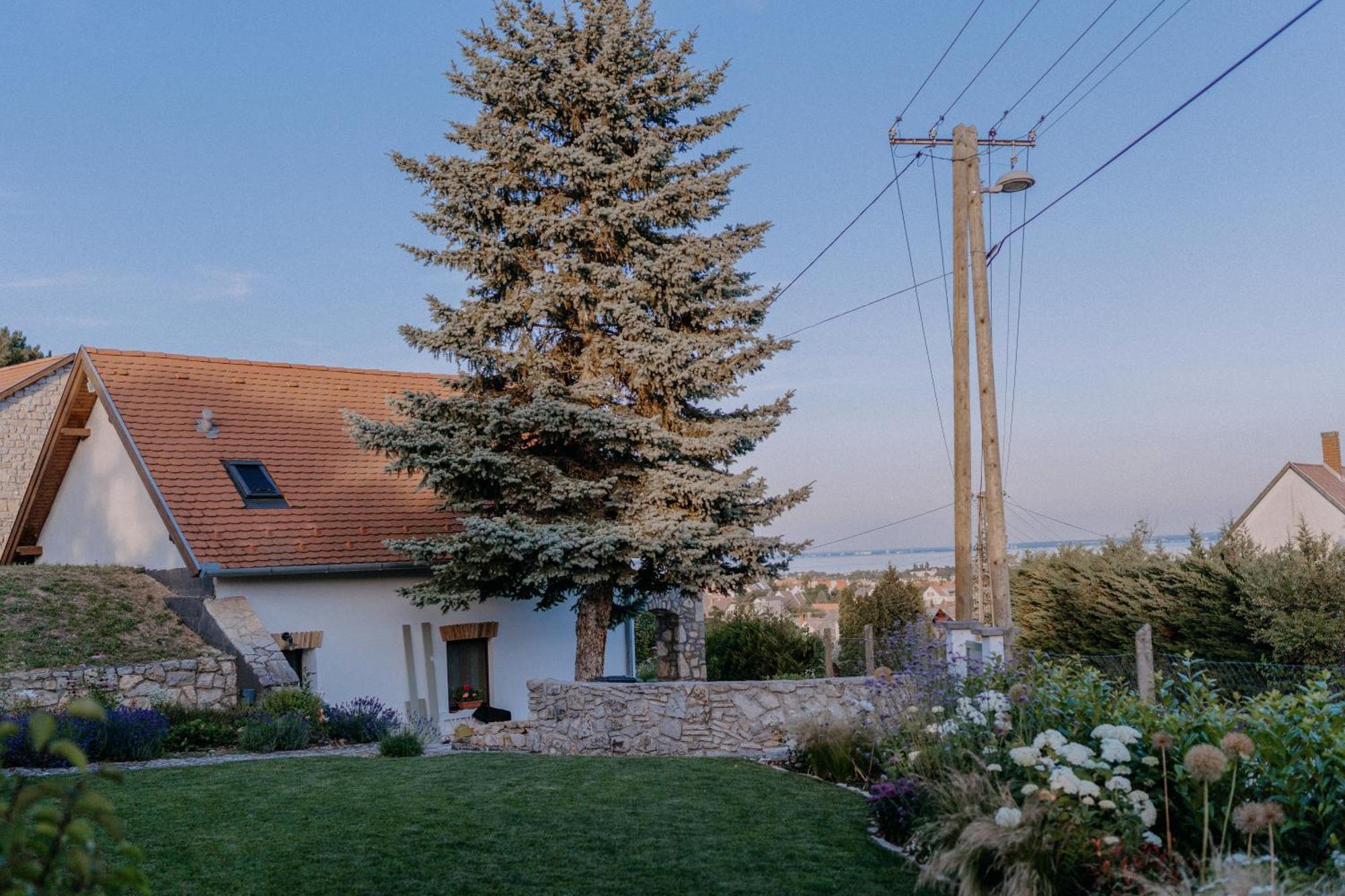 Ferienwohnung Panorama Vine House Balatonfüred Exterior foto